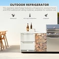 thumbnail image 5 of 2025 New 24 inch Undercounter Refrigerator, 5.12 Cu.Ft Fridge for Patio, Drawer Refrigerator Under Counter Fridge Ideal for Home and Commercial, 5 of 7