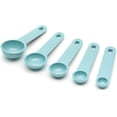 thumbnail image 1 of Cucharas medidoras KitchenAid juego de 5 Aqua Sky, 1 of 2