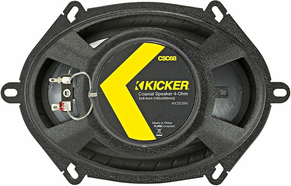 Kicker CS Series Front Door Factory Speaker Replacement Package for Select 1998-2011 Ford Ranger