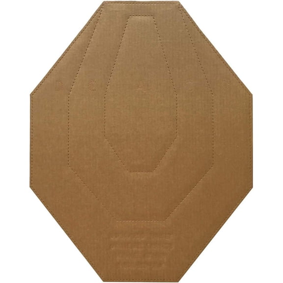 IPSC Classic Water Resistant Cardboard Target - 100 Pack