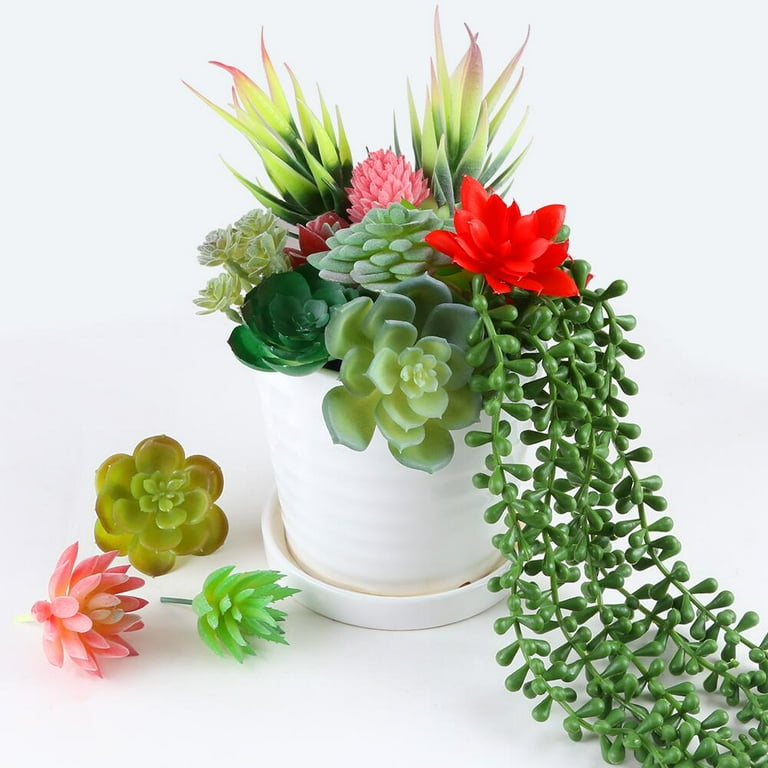 FGY Artificial Succulent Bulk - Set of 15 Faux Succulents Unpotted for Home  Decor and DIY Projects - Walmart.com