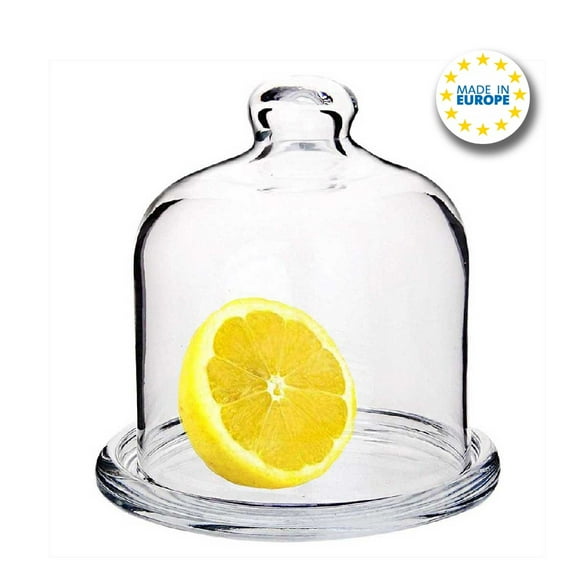 Mini Stand with Dome, Glass Food Preservation with Lid, 4.1 in