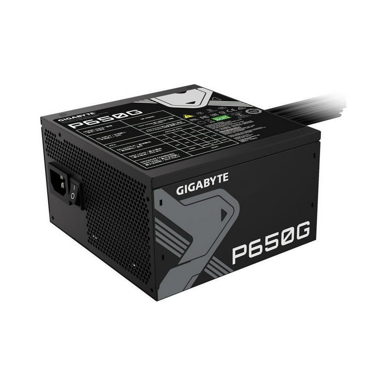 GIGABYTE P650G 650W 80 Plus Gold Certified Power Supply - Walmart.com