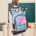 thumbnail image 6 of ALAZA Colorful Butterfly in Gradient Laptop Backpack Purse Travel Bag Casual School Bookbag Rucksack for Women Men, 6 of 6