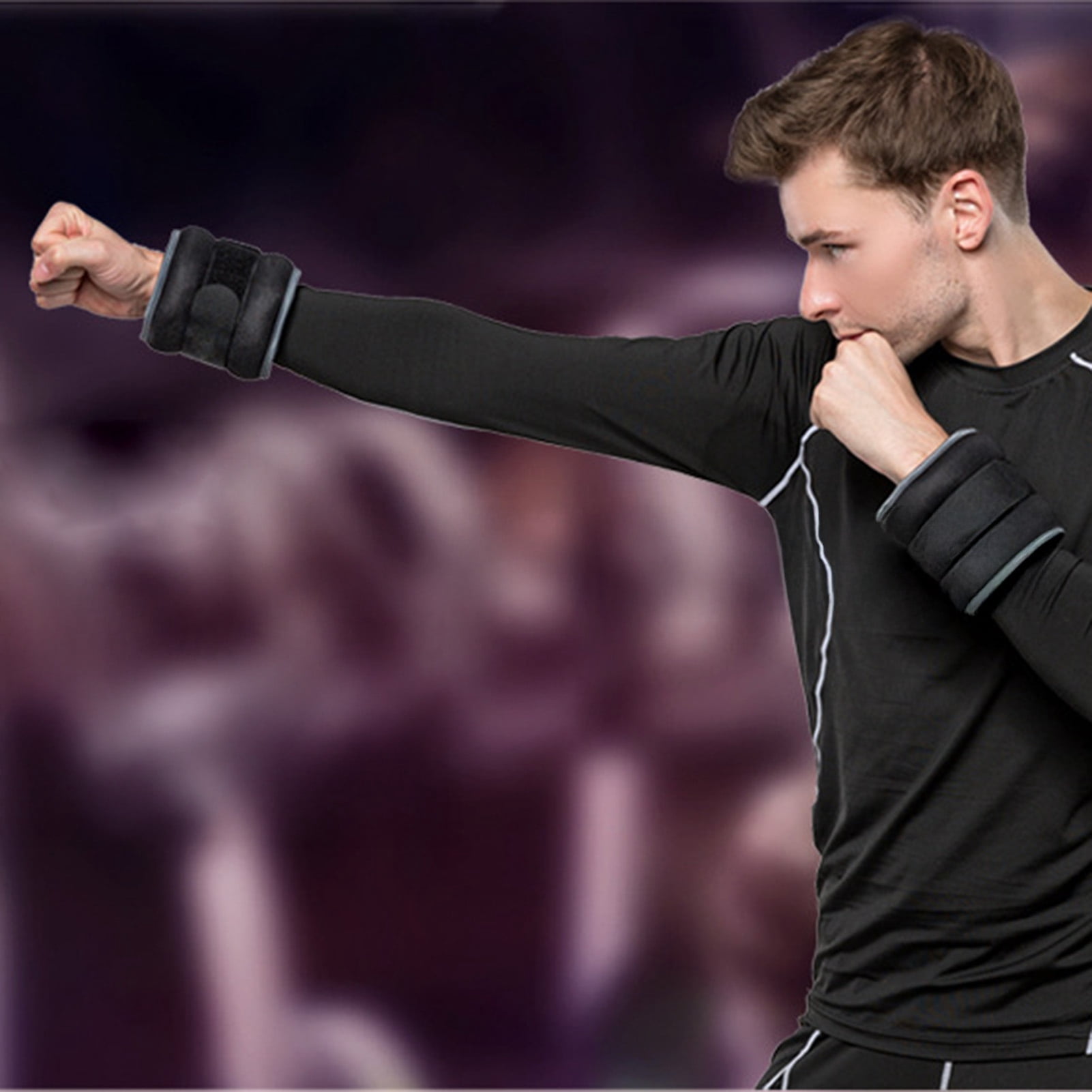ZenCart 1 Pair Weight-bearing Sandbag Adjustable Wearable Weighted Wristband Men Women Dance Running Workout Ankle Wrist Weights Bracelet