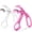 Pink & White, variant on Wide-Angle Eyelash Curler with Comb, Pinch-Free Partial Lash Curler with Refill Pads, Ergonomic Grip, Lifted Curled Defined Lashes, Pink