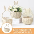 thumbnail image 3 of Moluckfu Cesta Con Asa Tejida En De Beige Orejas De, 3 of 8