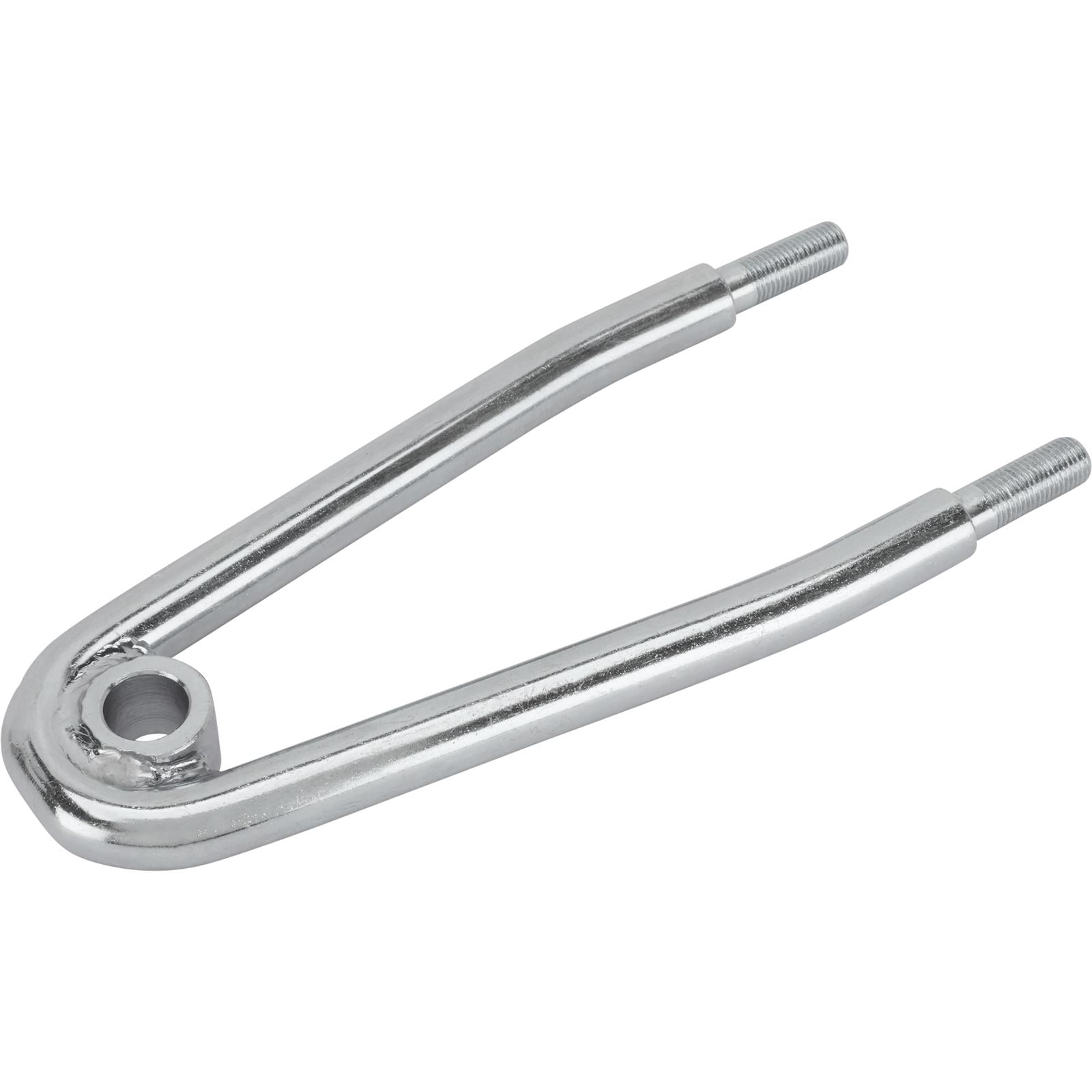 Speedway Motors Hoop Style Steering Arm Compatible With 1949-54 Chevy Spindles Zinc Plated Steel with 7 Degree Taper for Tie Rod End 3.125 Inch Bolt Spacing Steering Linkage