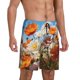 thumbnail image 2 of Fotbe Vibrant Field Of Blossoms Pantalones Cortos de Pijama para Hombre, Ropa de Dormir, Pantalones de Pijama Cortos para Hombre-Large, 2 of 6