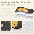 thumbnail image 2 of Baby Chicks Beach Blanket Outdoor Picnic Mat Sandproof Waterproof Foldable for Camping Travel Hiking, 2 of 6