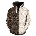 thumbnail image 1 of Abstract Pattern Men's Zipper Hoodie Cool 2024 Hot Sale Oversized 3D Printed Sweatshirts Funny Fashion Spring With Hood Jackets, 1 of 5