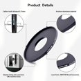 thumbnail image 3 of czcpp-37mm Lens to 72mm Camera Lens Adapter,37mm to 72mm Filter Step-up Ring Adapter Ring,Compatible All 72mm Filter Accessory, 3 of 4