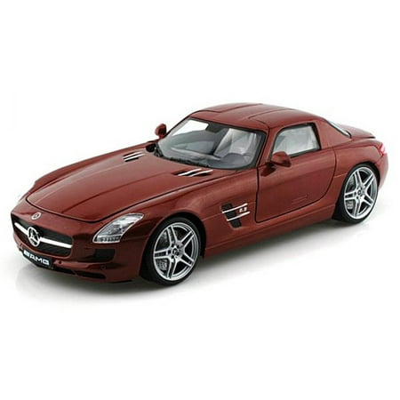 Balance Carb Well Chocolate Mercedes-Benz SLS AMG, Chocolate - Motormax 79162 - 1/18 scale Diecast Model Toy Car ()