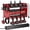 Red, variant on CATGOOD Power Tool Organizer Wall Mount with 4-Outlet Charging Station, Max Load 200lbs, 3 Layer Power Tool Rack, 4 Cordless Drill Holders for Garage, Red