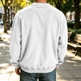 thumbnail image 2 of Kezqiaxn Sweatshirts for Men Fall Long Sleeve Pullover Athletic Tops Pockets Crewneck Sweatshirt Plus Size Fashion, 2 of 3