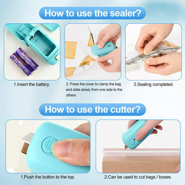 Paper Crimper for DIY Chip Bag Projects 1 PC