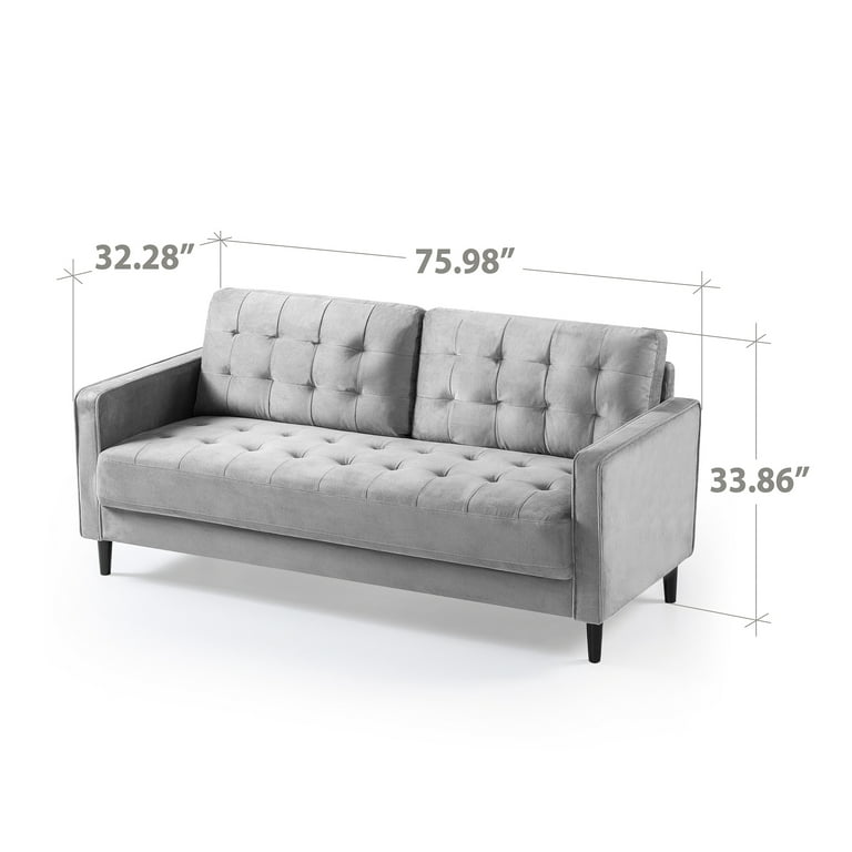 Ember Interiors Benton Sofa Couch Grey