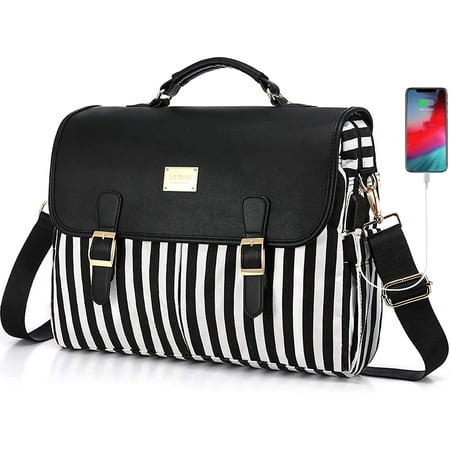 LOVEVOOK Laptop Bag for Women Large Computer Bags Cute Messenger Bag Briefcase Business Work Bags Purse,15.6inch