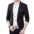 thumbnail image 3 of Fymall Men's Suit Jacket Blazer Cardigan Wedding Suits Jackets, 3 of 7