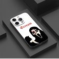 thumbnail image 3 of Proteja su iPhone con estilo: cubierta de teléfono plateada mate con estampado de dibujos animados de moda para iPhone 15 Pro Max 14 13 12 Pro 11, 3 of 4
