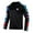 Black, variant on Mens Fishing Shirts Long Sleeve UPF50+ Rash Guard Quick Dry Sun Protection Lightweight Black L