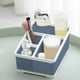 thumbnail image 4 of Organizadores de Maquillaje Y Almacenamiento Organizador de Caddy de Baño, Organizador de Cesta de Limpieza, Almohadilla de Tampón de Algodón, Hijo Dental, Cepillo de Cosméticos, Bolígrafo, 4 of 6