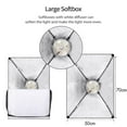 thumbnail image 3 of Studio Photography Softbox RGB LED Light Kit Including 20*28 Inch Softbox * 2/ 5500K, 3 of 8