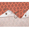 thumbnail image 5 of S4Sassy Orange Stencil Damask Bathroom Decor Shower Waterproof Curtain Drapes Resistant-60 x 75 Inch, 5 of 6