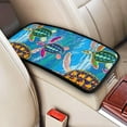 thumbnail image 2 of Bingfone Car Four-Season Universal Armrest Box Mat,Car Armrest Seat Cover Soft Leather Waterproof Armrest Cover Center Console Mat-Little Sea Turtles, 2 of 7
