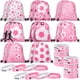 thumbnail image 1 of Set de Artículos para Fiesta de Fútbol Equsion 32 Piezas Bolsas y Pulseras Rosas, 1 of 7