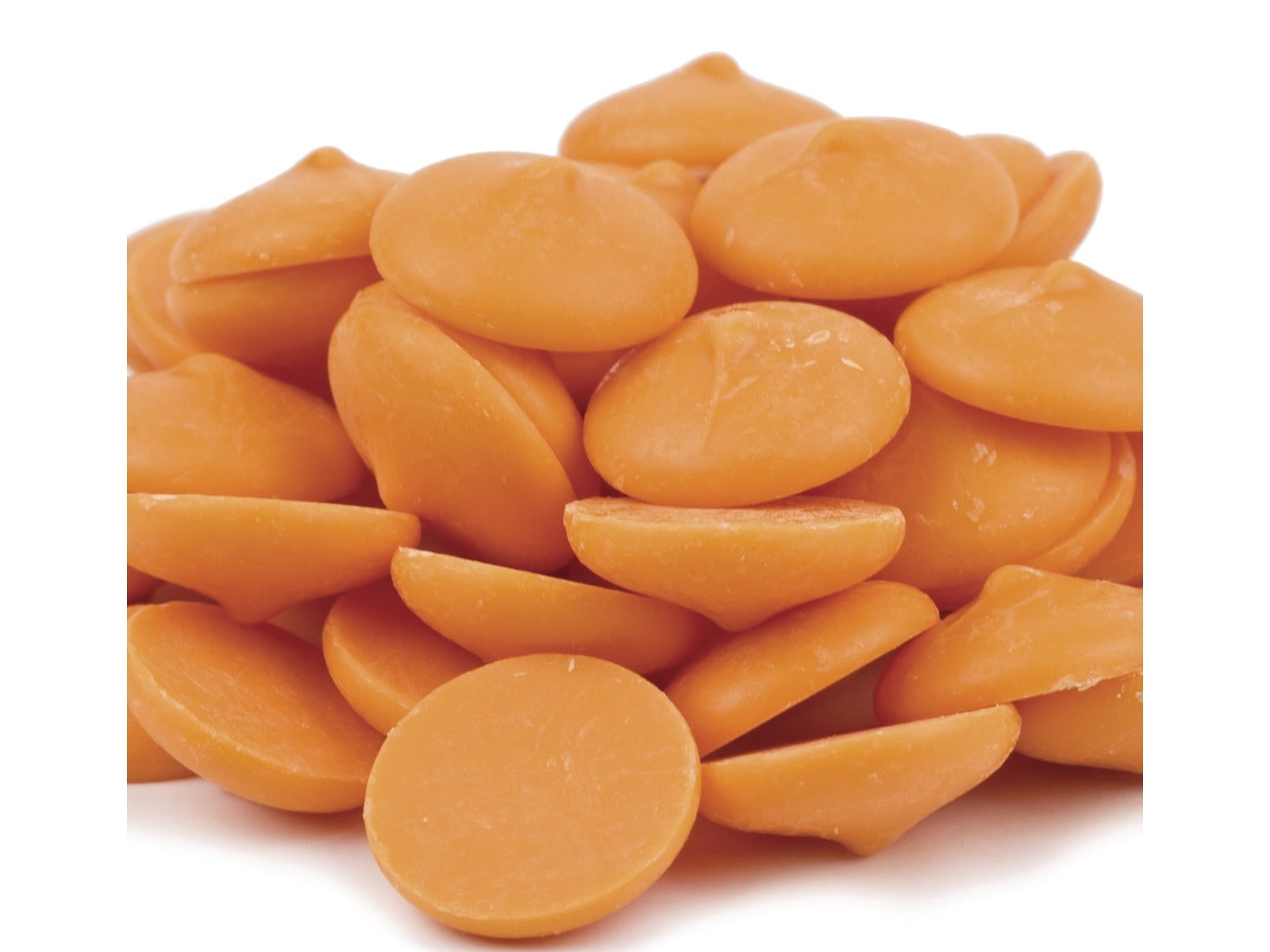 Merckens Coating Wafers Melting Wafers Orange color 1 pound