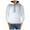 White, variant on Aayomet Hoodies For Men Fashion Heavyweight Camo Hoodie for Men - Hidden Security Pocket | v-neck Opening,White L