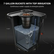 Spider Farmer DWC Hydroponic System 7 Gallon Deep Water Culture with 4 Buckets