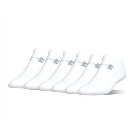 Under Armour Socks UA Men's Charged Cotton 2.0 No Show 6-Pack