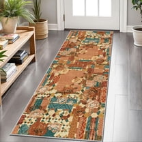Hallway Runner Rug 2'x6' Washable Area Rugs Non Slip Laundry Rug Runner Floor Carpet Runners for Hallways Entryway Laundry Room Kitchen