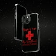 thumbnail image 6 of DistinctInk Clear Case for Apple iPhone 14 PRO (6.1" Screen) - Nurses Are The Heartbeat of Healthcare, 6 of 9