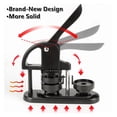 thumbnail image 3 of Black Button Maker Machine- Installation-Free, DIY Pin Badges Button Press Punch Tool Badge Press Maker Machine 25/32/37/44/58MM ,Easy to Install, 3 of 6