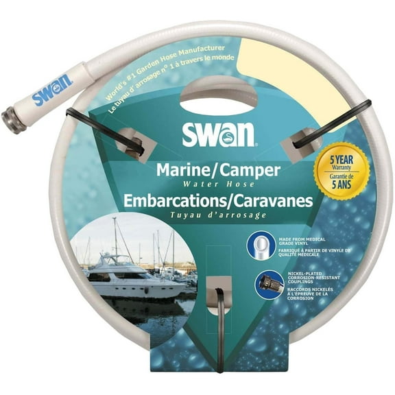 Swan Hose ELMRV12025 1/2" x 25' Marine & Camper Water Hose
