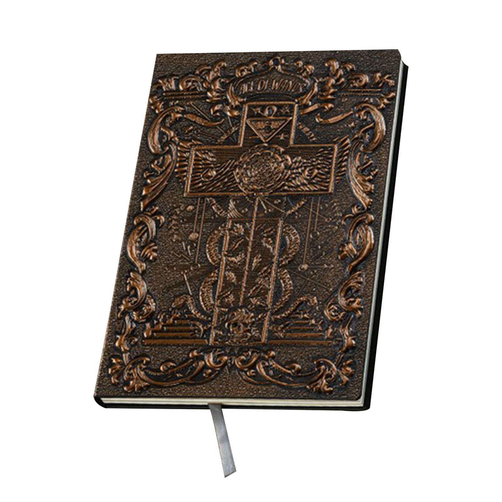 Embossed Notebook Relief Retro Journal Book Notepad Diary European Style Diary 