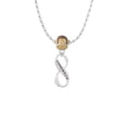 thumbnail image 2 of Delight Jewelry Today Tomorrow Infinity Sign Mia Monkey Charm Necklace, 2 of 4