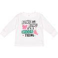 thumbnail image 3 of Inktastic Bows and Bling Its a Cheerleading Thing Girls Long Sleeve Toddler T-Shirt, 3 of 5