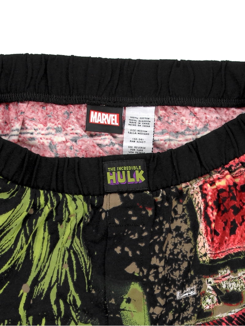 The Incredible Hulk Smash Men's Male Boxer Shorts 17MV247MBXYT