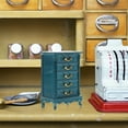 thumbnail image 4 of Qumonin Dollhouse Furniture Cabinet 1:12 Scale Miniature Wooden Model Accessories, 4 of 6
