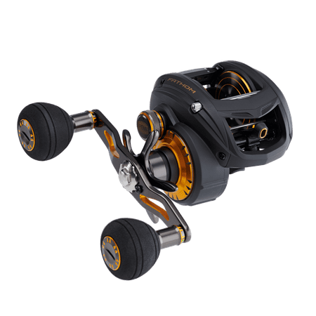 UPC: 0031324177543 | PENN Fathom Low Profile Low Profile Baitcast Reel Size 400 6.2:1 Gear Ratio