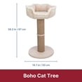 thumbnail image 5 of TRIXIE Boho Cat Tree, 38.2" Tall, Beige, 5 of 7
