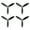 Black, variant on YIEMEEN Quadcopter Propellers for Parrot Bebop 2 Quick Changing Propellers Accessories (Pack of 4)