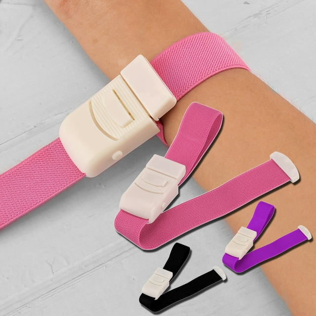 Vnanda 3Packs Tourniquets for Blood Drawing, Adjustable Tourniquets