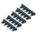 thumbnail image 4 of Interruptores De Botón De Bloqueo Automático, Resistencia Al Impacto Retardante De Llama, Interruptor De Botón Cuadrado De 24V Con Reinicio Automático Para Caja De ANGGREK Verde, 4 of 8
