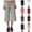 31# Gray, variant on Women's Casual Wide Leg Cropped Pants Low Rise Fold Over Stretch Gaucho Pants for Summer Beach Holiday Streetwear Dark Gray L