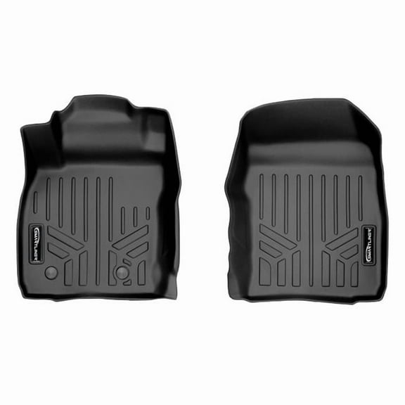 Custom Fit 1st Row Floor Mats Liner Set for 2018-2021 Ford EcoSport, Black